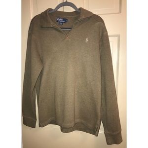 Polo by Ralph Lauren 3/4 zip sweater